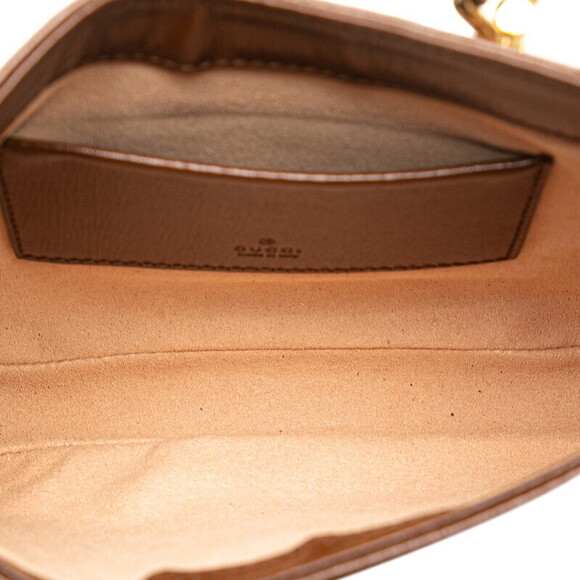 Gucci Jackie GG Supreme Ophidia Shoulder Bag Beige Multi Leather - Picture 5 of 8